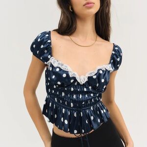 For Love & Lemons Holland Top